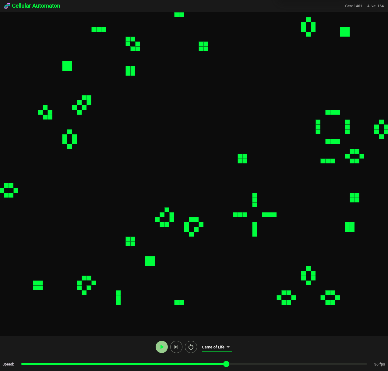 Cellular Automaton Screenshot 3